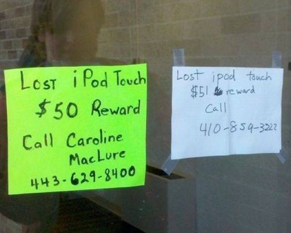 iPod touch verloren