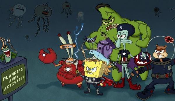 The Avengers - SpongeBob Edition