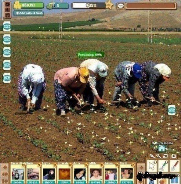 De echte Farmville gamers