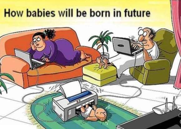 Zo worden in de toekomst baby's geboren
