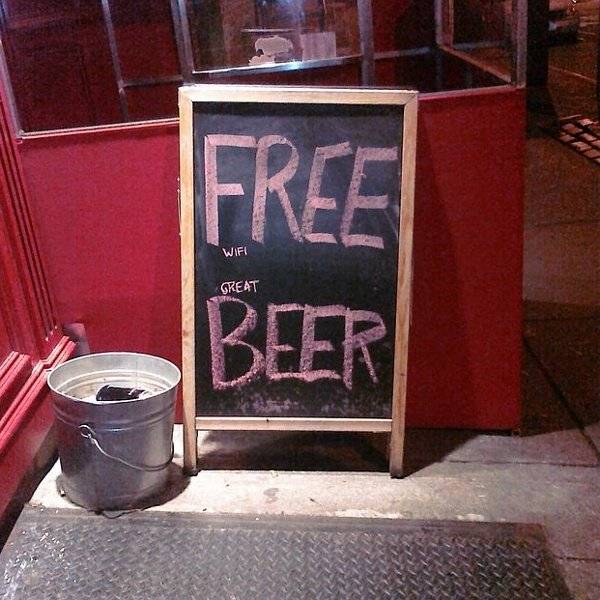 Gratis bier!