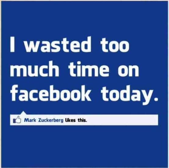 Ik verspil teveel van mijn tijd op Facebook