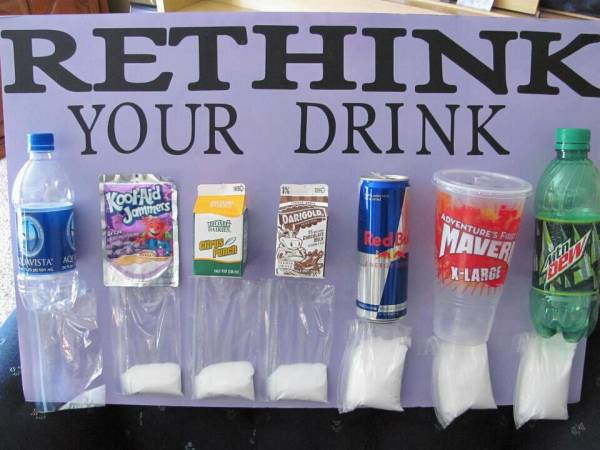 Hoeveel suiker zit er in je drinken?