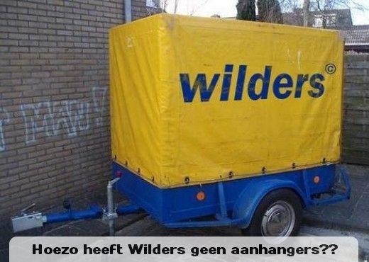 Hoezo heeft Wilders geen aanhangers?