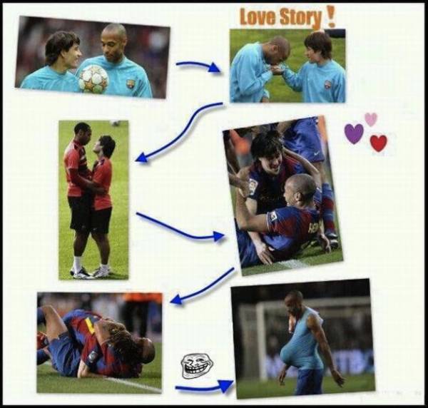 Voetbal LOVE story