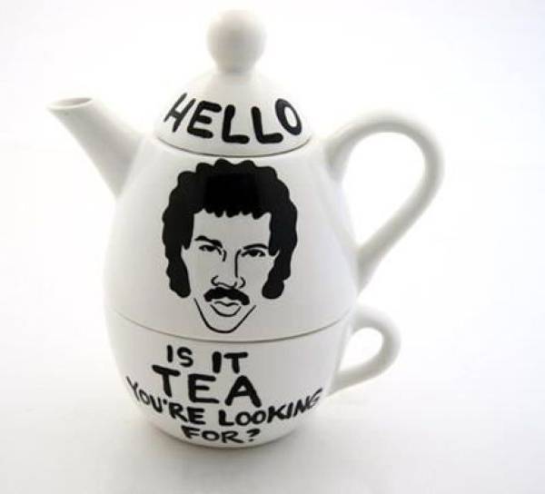 Lionel Richie Hello theepot