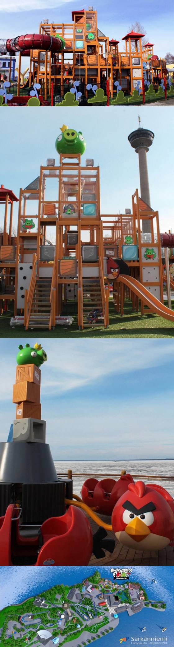 Angry Birds speeltuin