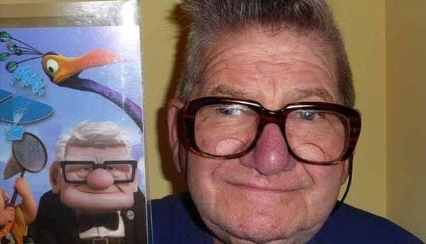 Carl Fredricksen in het echt