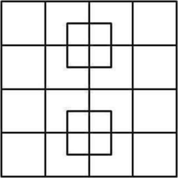 Hoeveel vierkanten tel je?
