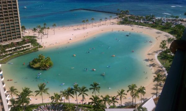 Zwembad op Hawaii