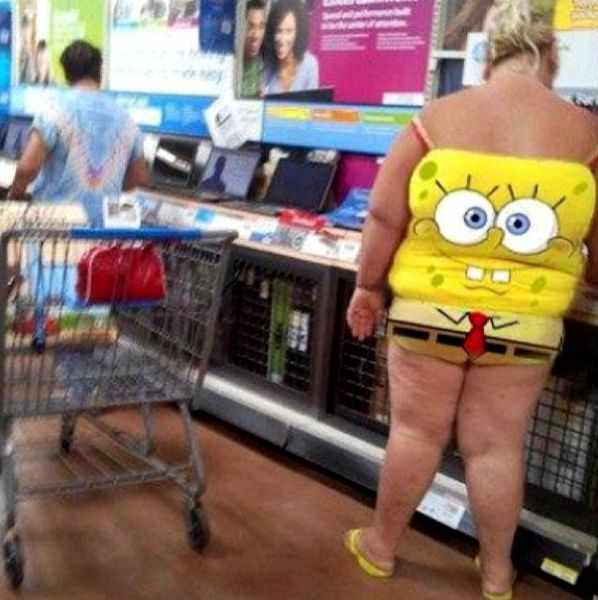 Verschrikkelijk Spongebob outfit