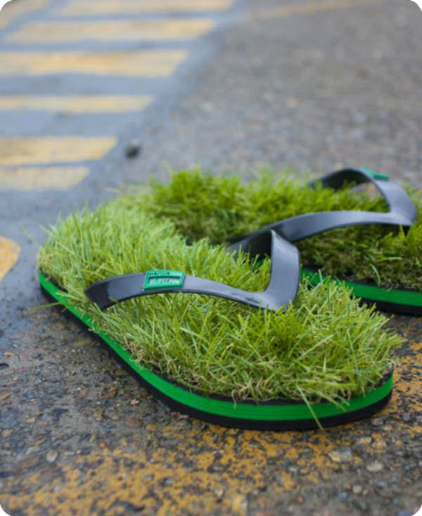 Gras slippers
