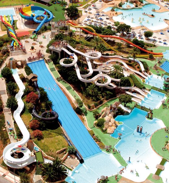 Waterpark Aquarama in Spanje