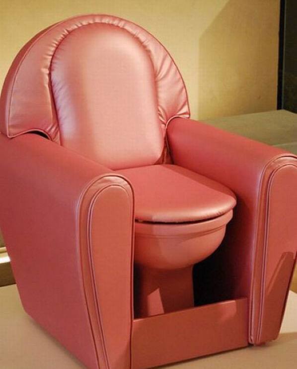 Luxe toilet met relaxte zitting