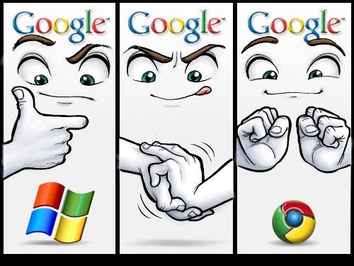 Hoe het logo van Google Chrome tot stand kwam