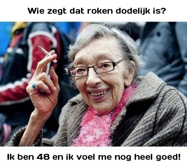 Hoezo is roken dodelijk?