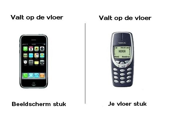 Nokia 3310 vs iPhone