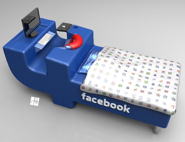 Facebook bed