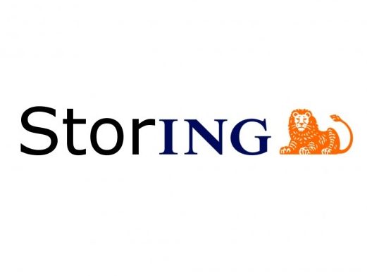 Het nieuwe logo van de ING