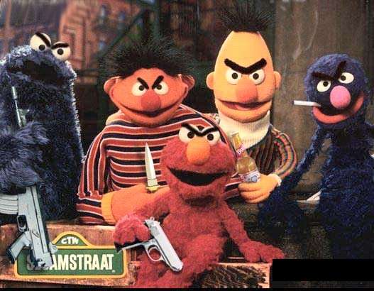 Sesamstraat gangsters
