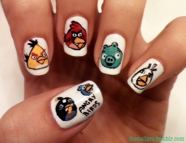 Angry Birds nagels