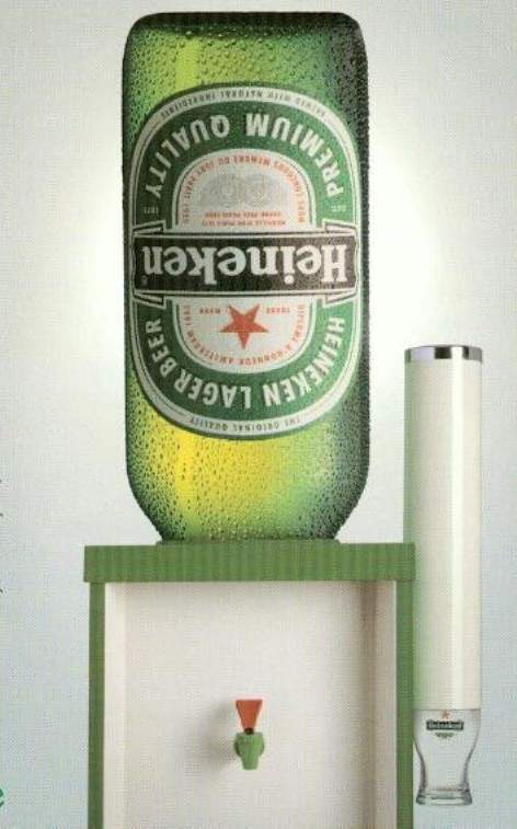 Heineken tap